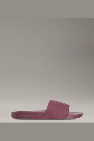 Calvin Klein Chanclas de lona con logo