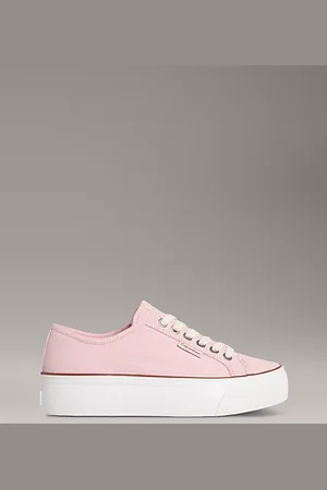 Calvin Klein Zapatillas de lona con plataforma