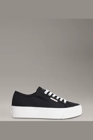 Calvin Klein Zapatillas de lona con plataforma