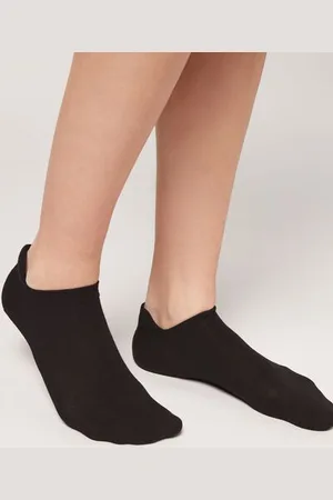 Calzedonia Calcetines Tobilleros Unisex de Algodón Hombre Tamaño 42-43