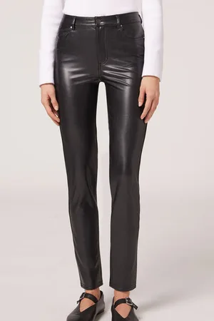 Calzedonia Leggings Térmicos Efecto Piel Mujer Tamaño M