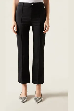 Calzedonia Vaqueros Confort Acampanados Cropped Mujer Tamaño XS
