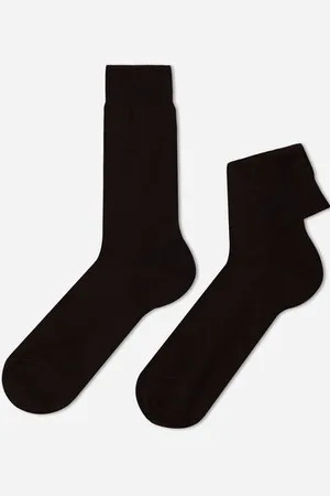 Calzedonia Calcetines Hombre con Hilo de Escócia Hombre Tamaño 13
