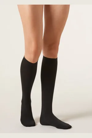Calzedonia Calcetines largos con cachemira Mujer Tamaño 36-38