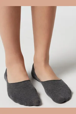Calzedonia Calcetines pinkies unisex de algodón Mujer Tamaño 37-39