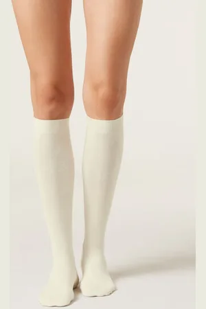 Calzedonia Calcetines largos con cachemira Mujer Tamaño 39-41