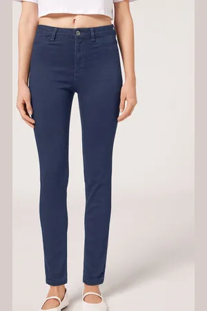 Calzedonia Vaqueros Skinny Termicos Soft Touch Mujer Tamaño XL