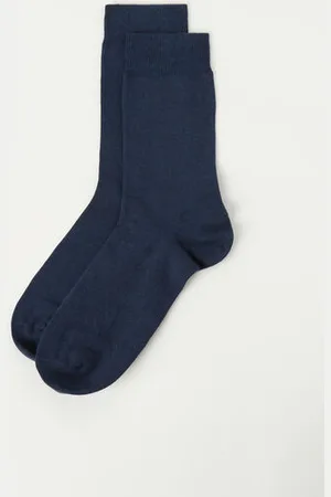 Calzedonia Calcetines Cortos en Algodón Cálido de Hombre Hombre Tamaño 44-45