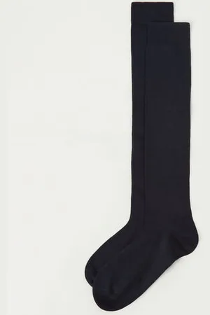 Calzedonia Calcetines Largos En Algodón Cálido de Hombre Hombre Tamaño 42-43