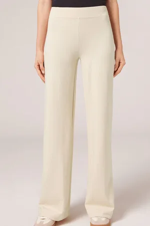 Calzedonia Leggings Palazzo Punto Milán Mujer Tamaño M