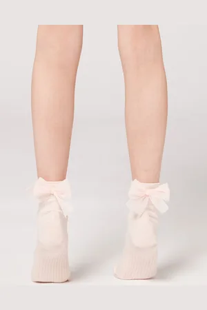 Calzedonia Calcetines Algodón Con Lazo Unisex Tamaño 33-36