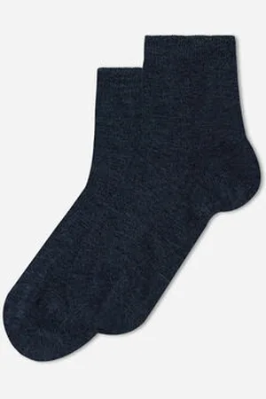 Calzedonia Calcetín corto algodón ligero para niños Unisex Tamaño 25-27