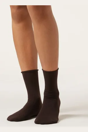 Calzedonia Calcetines cortos con cachemira Mujer Tamaño 39-41