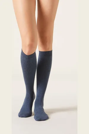 Calzedonia Calcetines largos con cachemira Mujer Tamaño 36-38