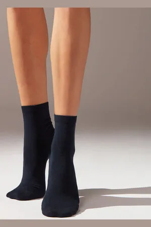 Calzedonia Calcetines Cortos Con Puño Mujer Tamaño 39-41