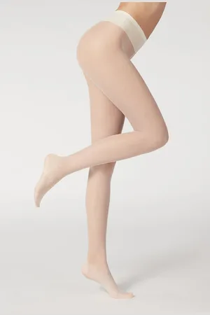 Calzedonia Panti transparente 20 Deniers Mujer Tamaño 3