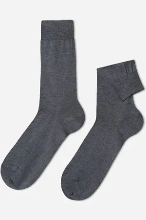 Calzedonia Calcetines Hombre con Hilo de Escócia Hombre Tamaño 11MZ