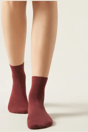 Calzedonia Calcetines Cortos Con Puño Mujer Tamaño 36-38