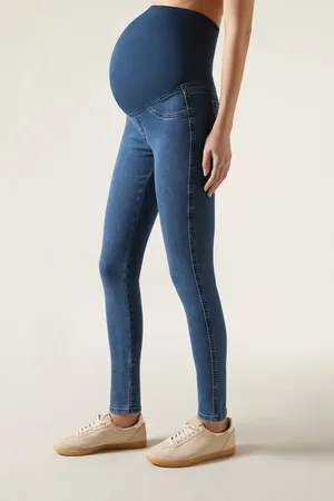 Calzedonia Leggings Vaqueros Premamá Mujer Tamaño L
