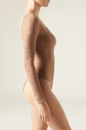 Calzedonia Bodi de Encaje Mujer Tamaño S/M