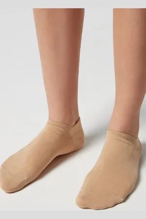 Calzedonia Calcetines Tobilleros Unisex de Algodón Hombre Tamaño 40-41
