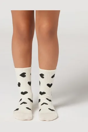 Calzedonia Calcetines Deportivos Algodón Unisex Tamaño 25-28