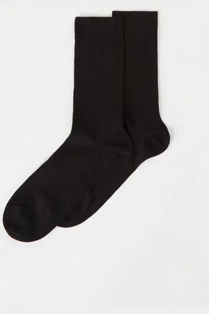 Calzedonia Calcetines Cortos en Algodón Cálido de Hombre Hombre Tamaño 40-41