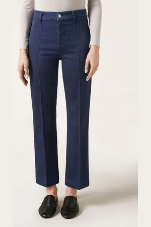 Calzedonia Vaqueros Confort Acampanados Cropped Mujer Tamaño XS
