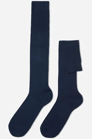 Calzedonia Calcetines Largos de Hombre con Cashmere Hombre Tamaño 44-45