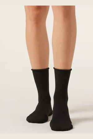 Calzedonia Calcetines cortos con cachemira Mujer Tamaño 36-38