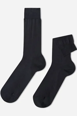Calzedonia Calcetines Hombre con Hilo de Escócia Hombre Tamaño 13