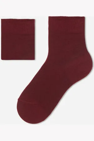 Calzedonia Calcetines para niños de algodón cortos transpirables Unisex Tamaño 6