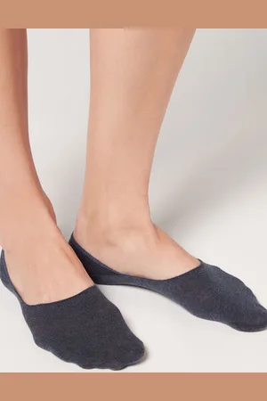 Calzedonia Calcetines pinkies unisex de algodón Mujer Tamaño 37-39