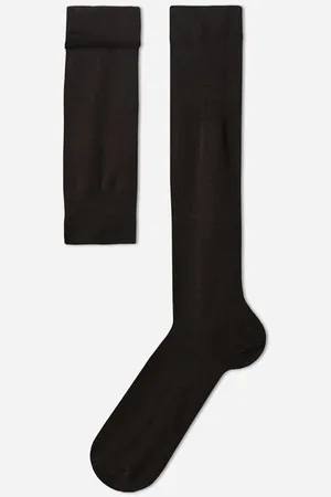 Calzedonia Calcetines Largos de Hombre con Cashmere Hombre Tamaño 40-41