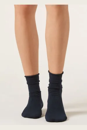 Calzedonia Calcetines cortos con cachemira Mujer Tamaño 39-41
