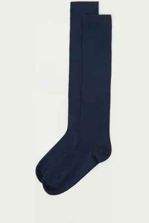 Calzedonia Calcetines Largos En Algodón Cálido de Hombre Hombre Tamaño 40-41
