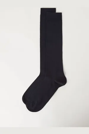Calzedonia Calcetín largo de hombre en algodón Hombre Tamaño 42-43