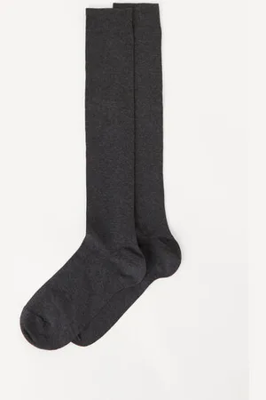 Calzedonia Calcetín largo de hombre en algodón Hombre Tamaño 44-45