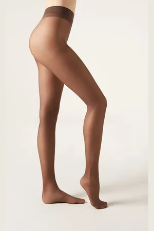 Calzedonia Pantis Moldeadores Transparentes 30 Deniers Top Control Mujer Tamaño 3
