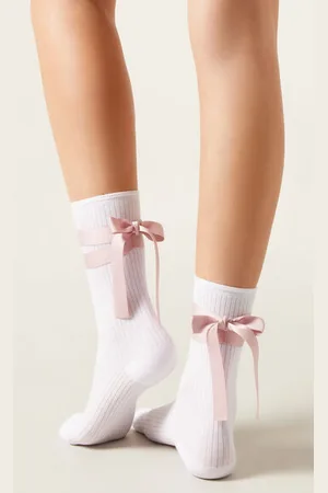 Calzedonia Calcetines con Cinta Mujer Tamaño TU