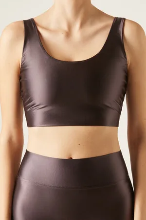 Calzedonia Top Sin Costuras Súper Brillante Mujer Tamaño S/M