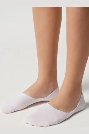 Calzedonia Calcetines pinkies unisex de algodón Mujer Tamaño 44-45