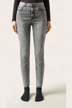 Calzedonia Vaqueros Push Up Skinny de Cintura Alta Soft Touch Mujer Tamaño S