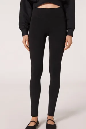 Calzedonia Leggings de algodón para mujer Mujer Tamaño S