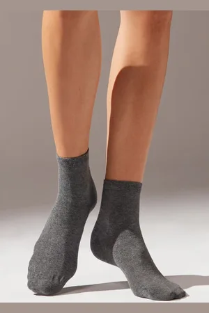 Calzedonia Calcetines Cortos Con Puño Mujer Tamaño 36-38