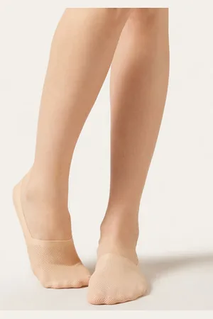 Calzedonia Calcetines Invisibles de Rejilla Mujer Tamaño TU
