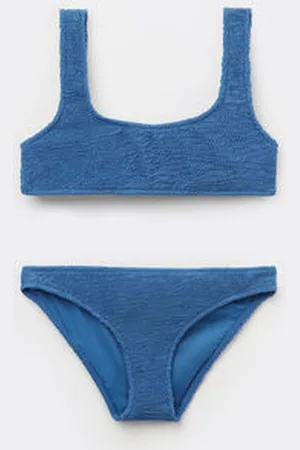 Calzedonia Bikini Dos Piezas Niña Crinkle Waves Chica Tamaño 4