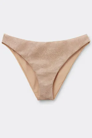 Calzedonia Braguita Bikini Clásica Golden Glitter Mujer Tamaño M