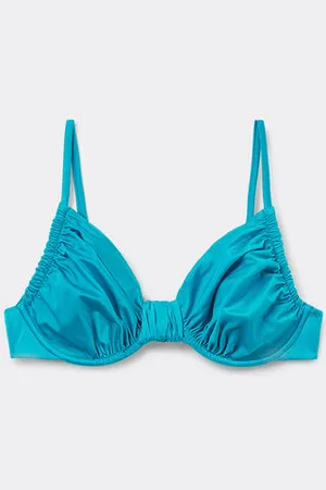 Calzedonia Balconette Bikini Shiny Satin Mujer Tamaño 4