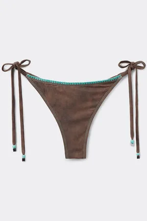 Calzedonia Braguita Bikini Lazos Texan Paisley Mujer Tamaño M